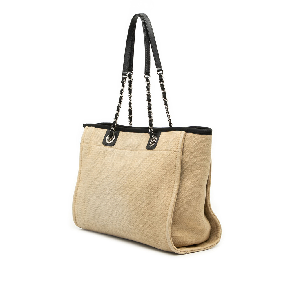 Pre-Loved Chanel Small Canvas Deauville Tote - Picture 2 of 8
